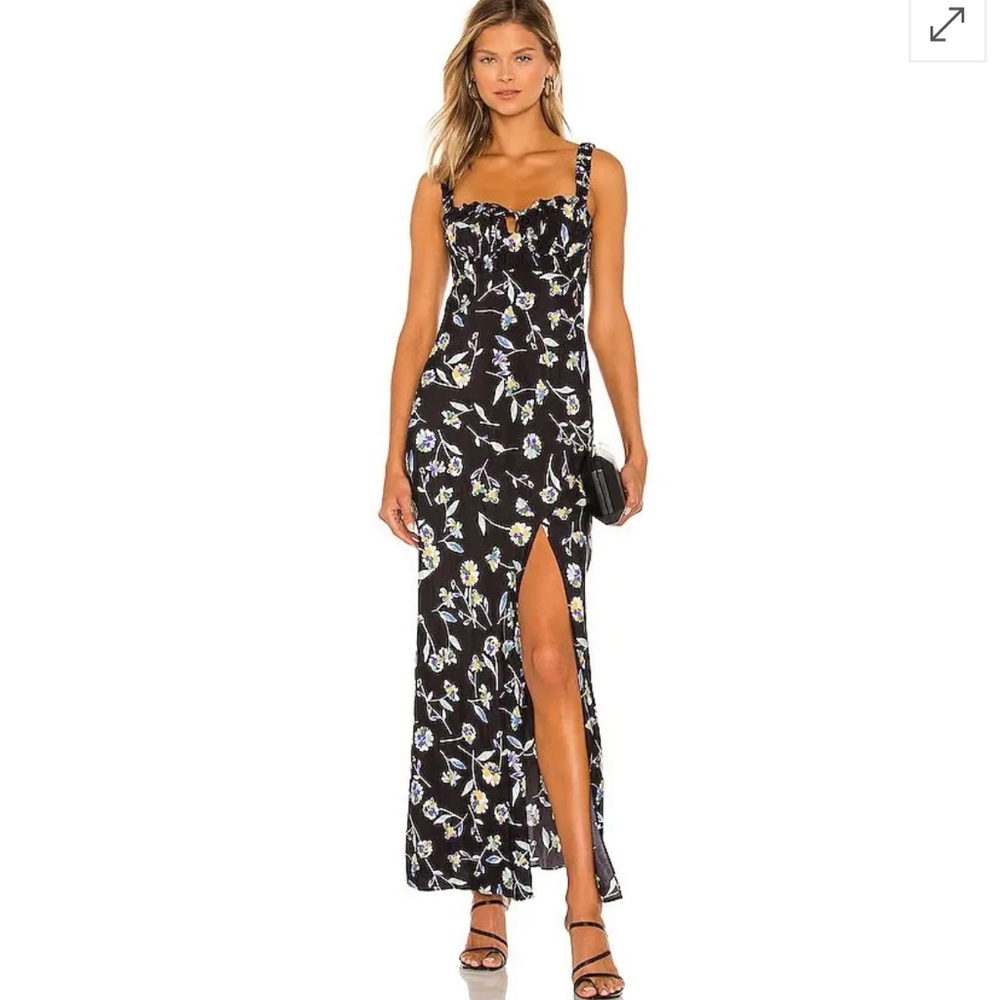 NICHOLAS Nina Maxi Dress In Danbury Floral
